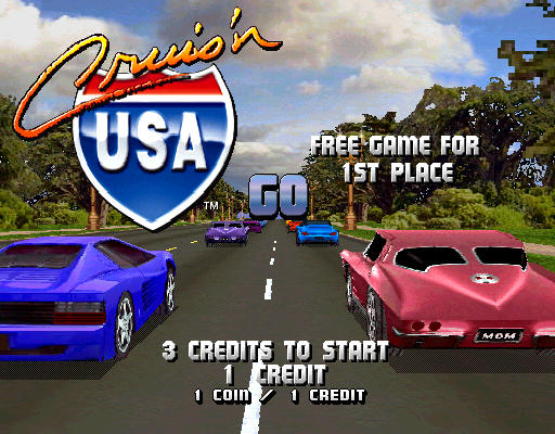 Cruis'n USA - arcade